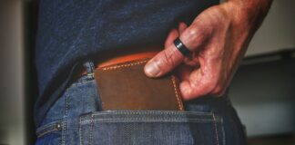 Slim wallet for men