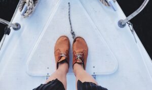 boat shoes are a great way to wear shoes without socks