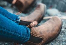 Chelsea boots look great on men with jeans and flannel