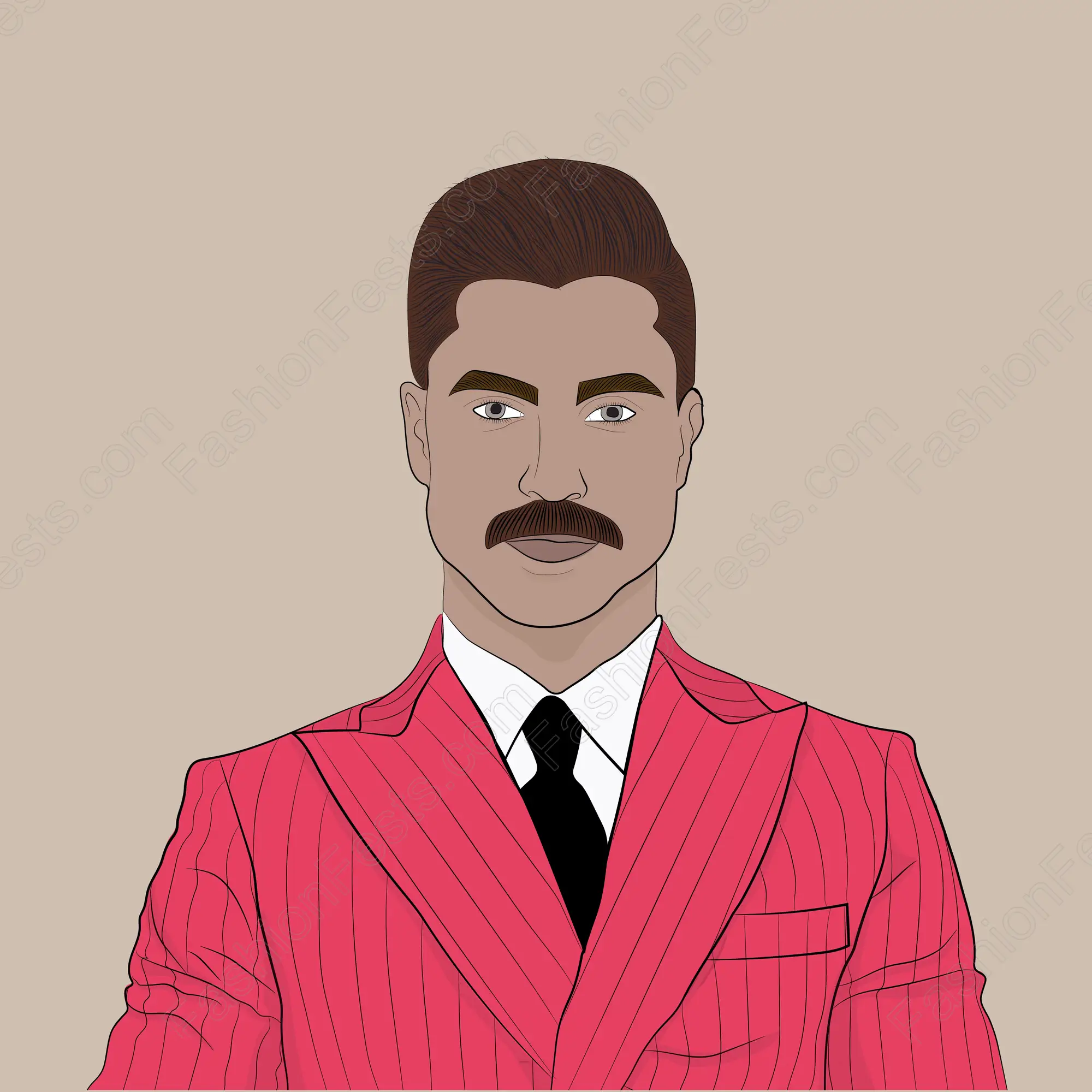 Chevron Mustache Guide for The Modern Man FashionFests