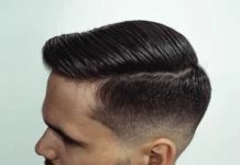 man with low fade haircut