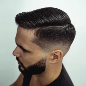 man with low fade haircut